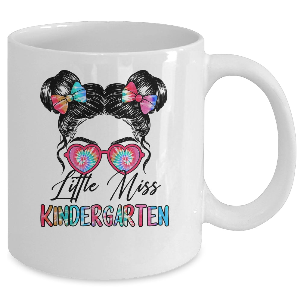 Little Miss Kindergarten Girls Back To School Kindergarten Mug | siriusteestore