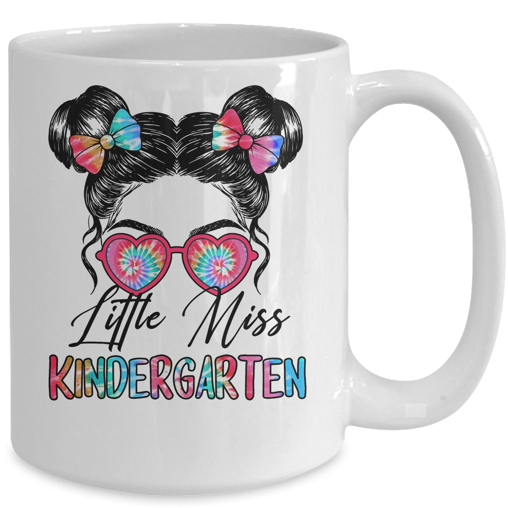 Little Miss Kindergarten Girls Back To School Kindergarten Mug | siriusteestore