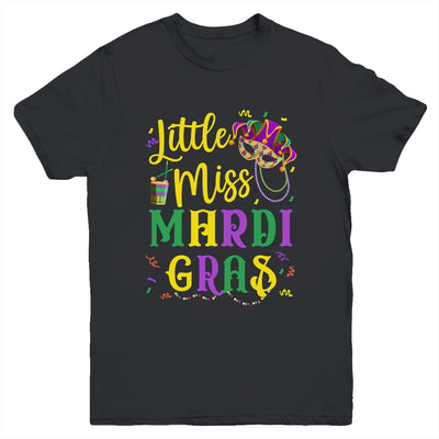 Little Miss Mardi Gras Cute Outfit Girls Kids Youth Shirt | siriusteestore