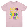 Little Miss Mardi Gras Cute Outfit Girls Kids Youth Shirt | siriusteestore