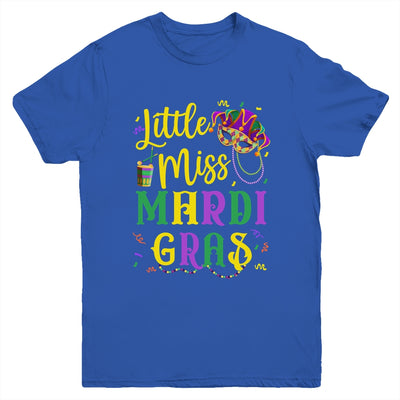 Little Miss Mardi Gras Cute Outfit Girls Kids Youth Shirt | siriusteestore