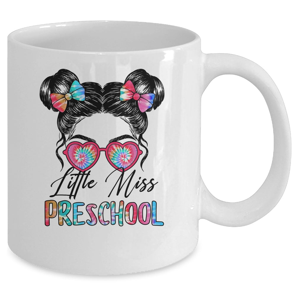 Little Miss Preschool Girls Back To School Preschool Mug | siriusteestore