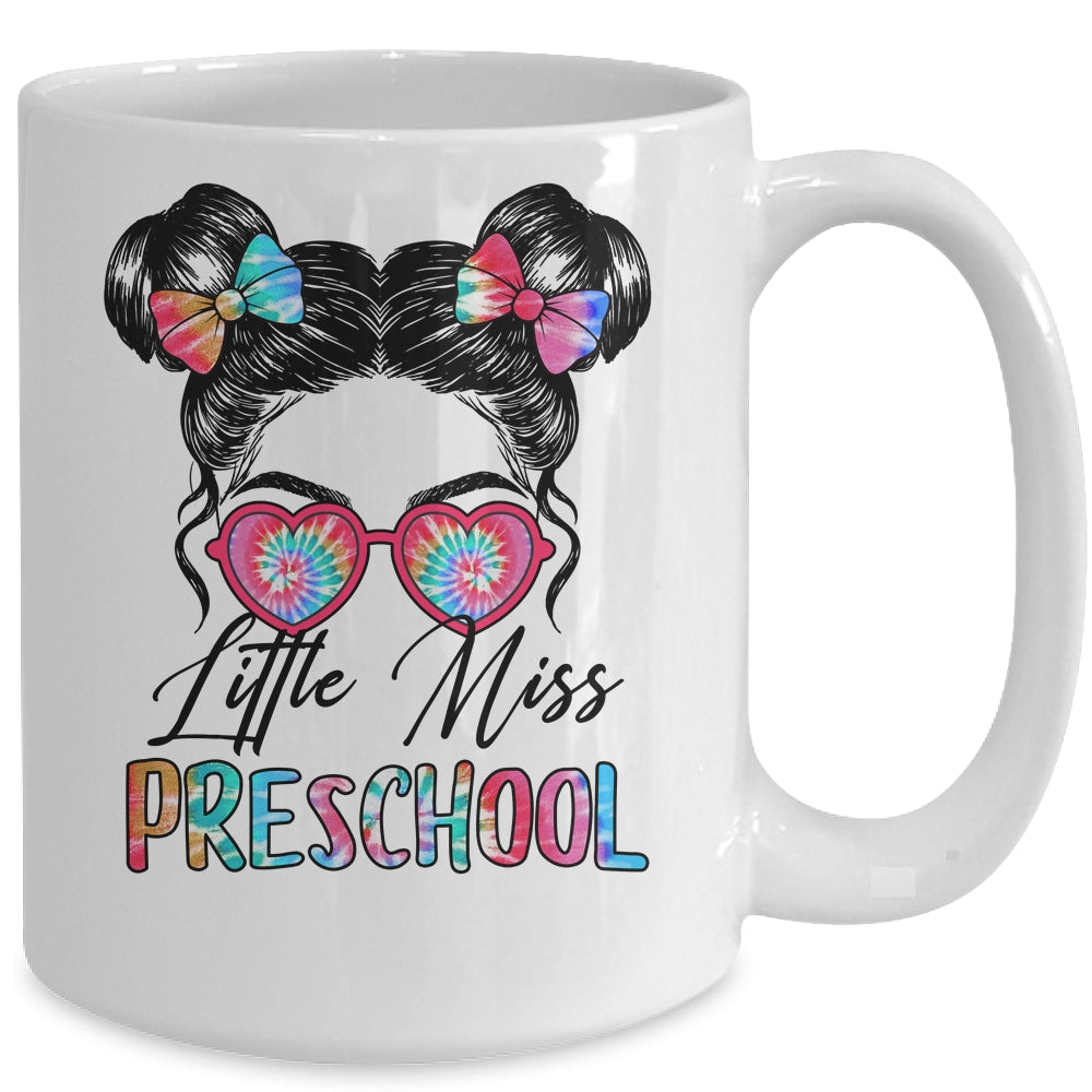 Little Miss Preschool Girls Back To School Preschool Mug | siriusteestore