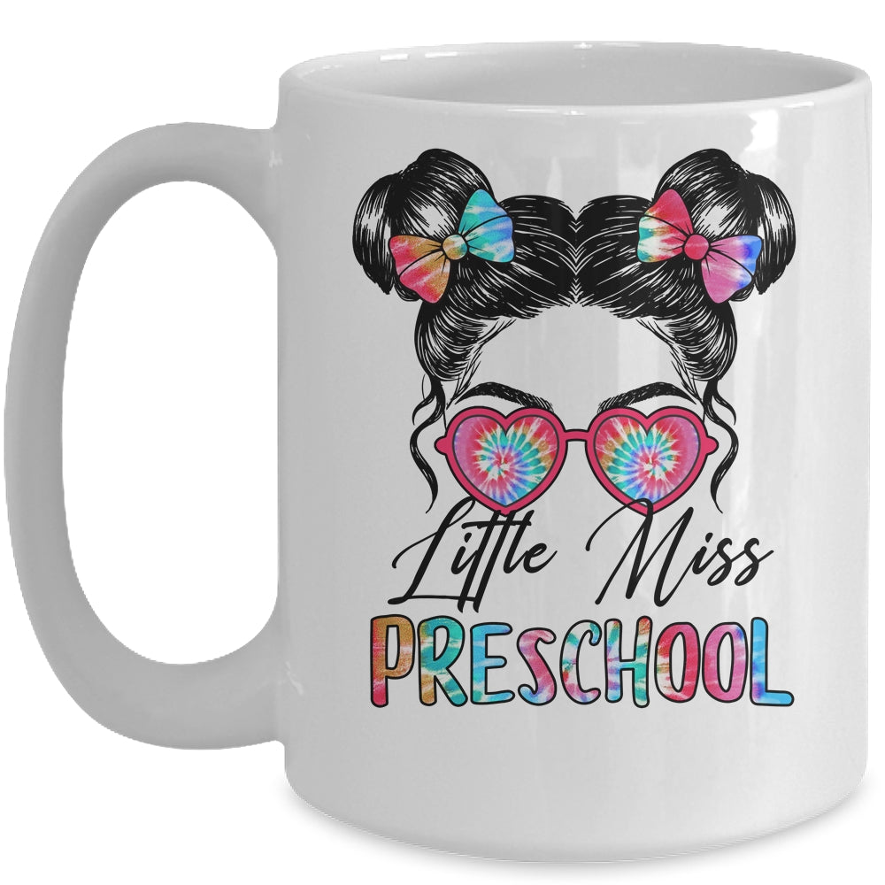 Little Miss Preschool Girls Back To School Preschool Mug | siriusteestore