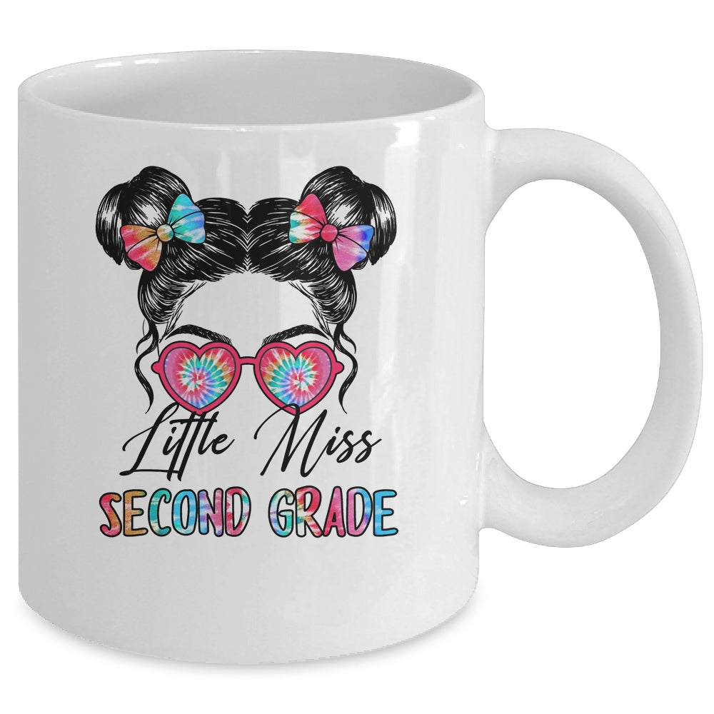Little Miss Second Grade Girls Back To School 2nd Grade Mug | siriusteestore