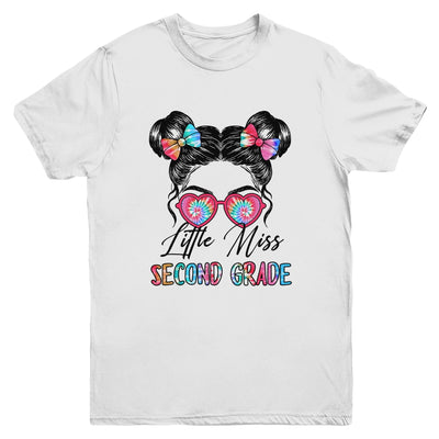 Little Miss Second Grade Girls Back To School 2nd Grade Youth Shirt | siriusteestore
