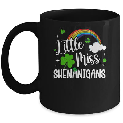 Little Miss Shenanigans For Girls And Women St Patricks Day Mug | siriusteestore