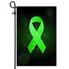 Liver Cancer Mental Health Lymphoma Kidney Disease Cancer Awareness Flag Green Ribbon | siriusteestore