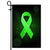 Liver Cancer Mental Health Lymphoma Kidney Disease Cancer Awareness Flag Green Ribbon | siriusteestore