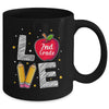 Love 2nd Grade Apple Funny Back To School Teacher Mug | siriusteestore