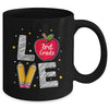 Love 3rd Grade Apple Funny Back To School Teacher Mug | siriusteestore
