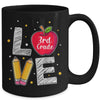 Love 3rd Grade Apple Funny Back To School Teacher Mug | siriusteestore
