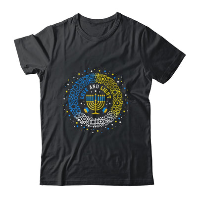 Love And Light Hanukkah Jew Menorah Jewish Chanukah Shirt & Sweatshirt | siriusteestore
