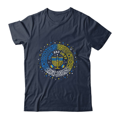 Love And Light Hanukkah Jew Menorah Jewish Chanukah Shirt & Sweatshirt | siriusteestore