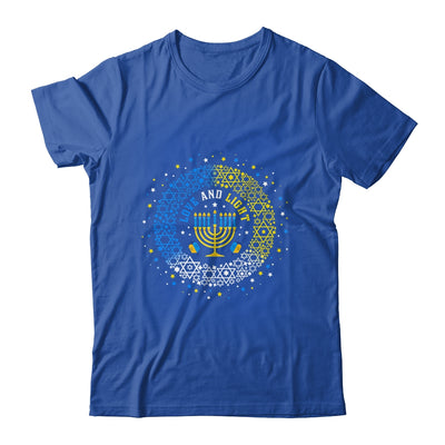 Love And Light Hanukkah Jew Menorah Jewish Chanukah Shirt & Sweatshirt | siriusteestore