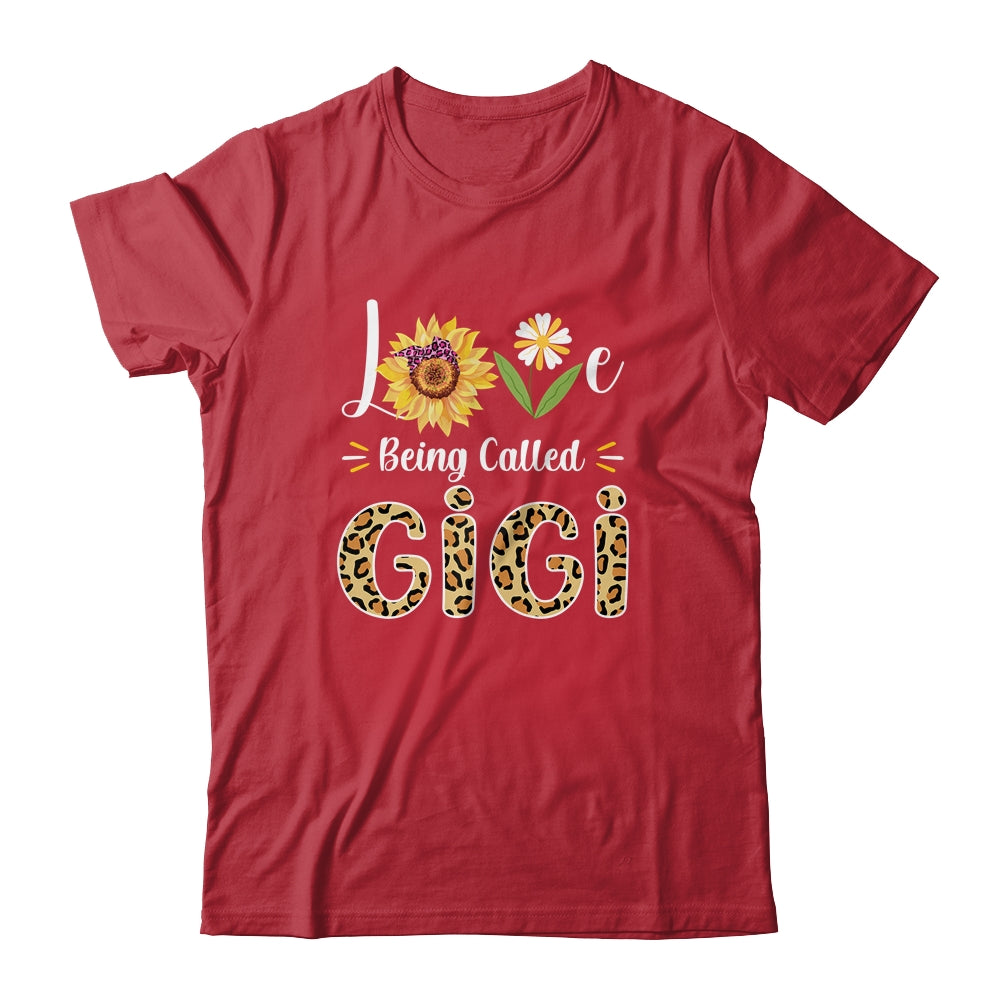Love Being Called Gigi Sunflower Mothers Day Shirt & Tank Top | siriusteestore
