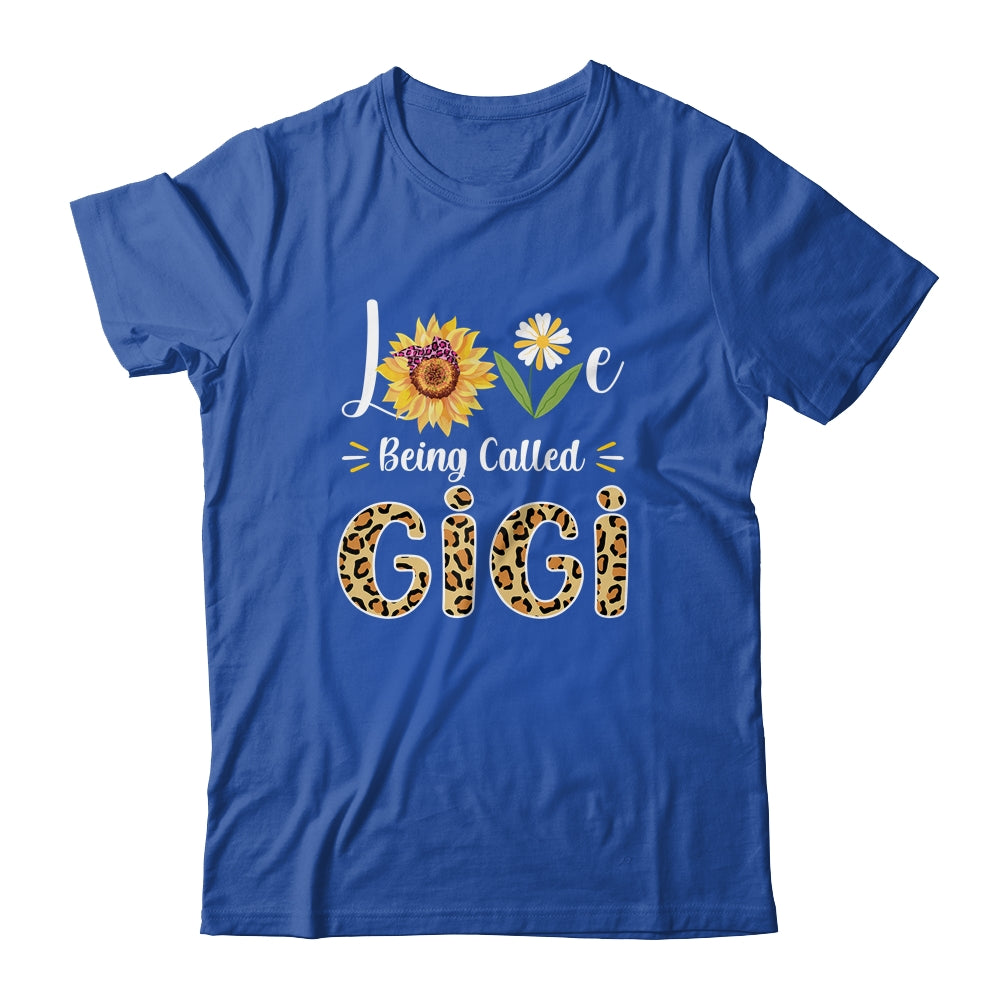 Love Being Called Gigi Sunflower Mothers Day Shirt & Tank Top | siriusteestore