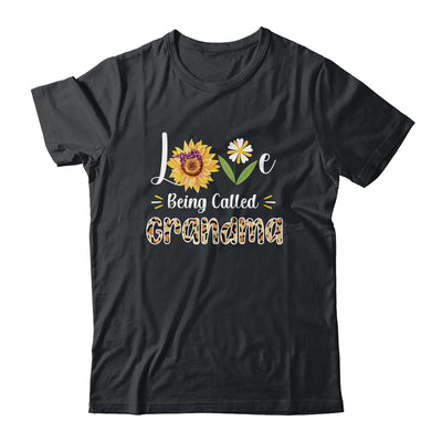 Love Being Called Grandma Sunflower Mothers Day Shirt & Tank Top | siriusteestore