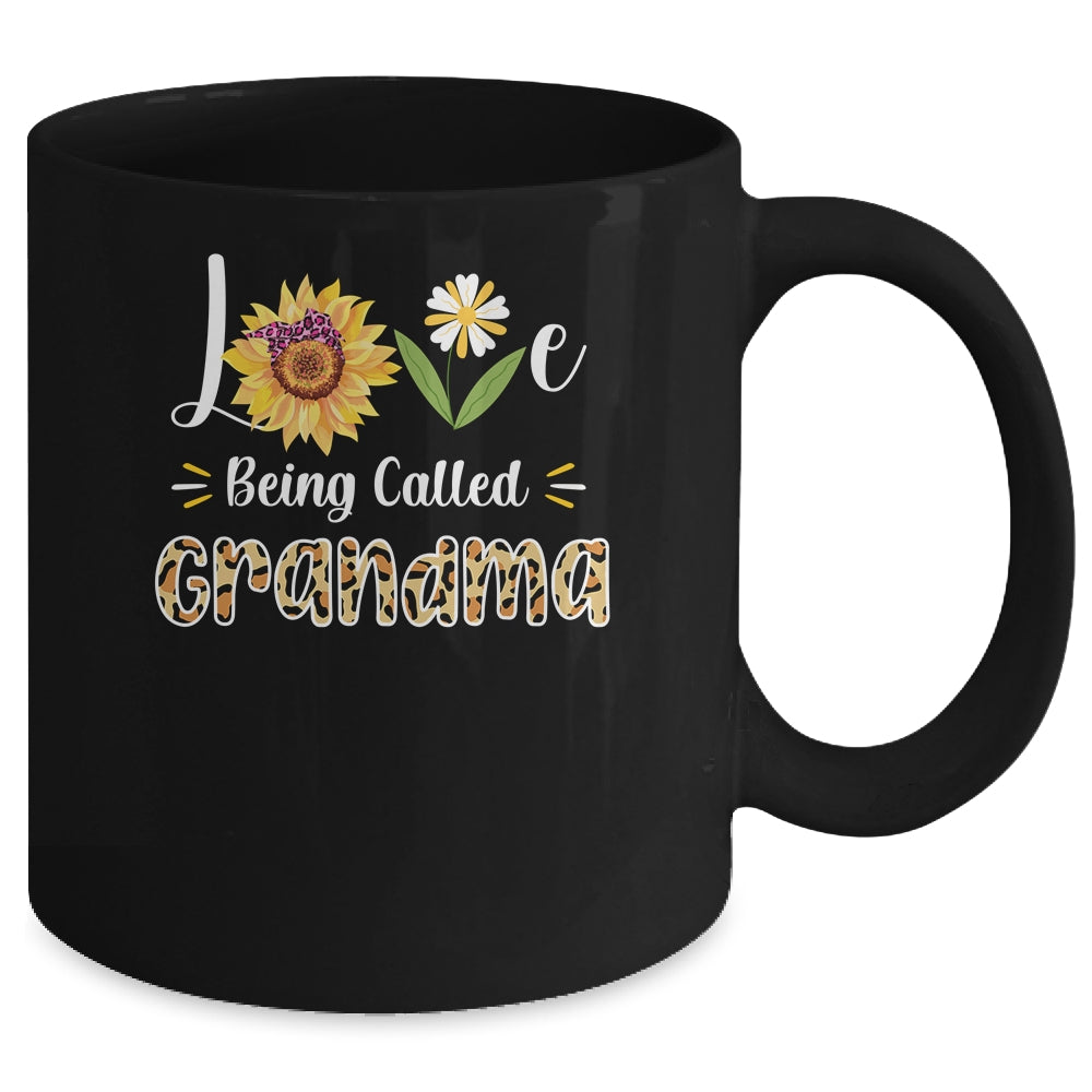 Love Being Called Grandma Sunflower Mothers Day Mug | siriusteestore