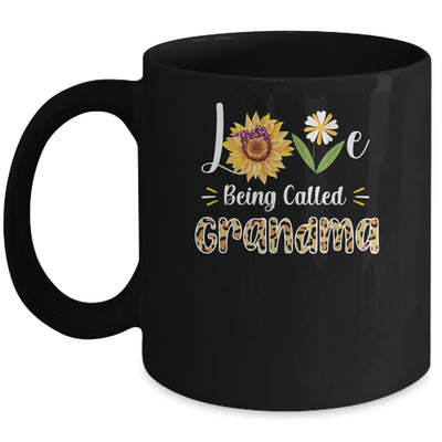 Love Being Called Grandma Sunflower Mothers Day Mug | siriusteestore