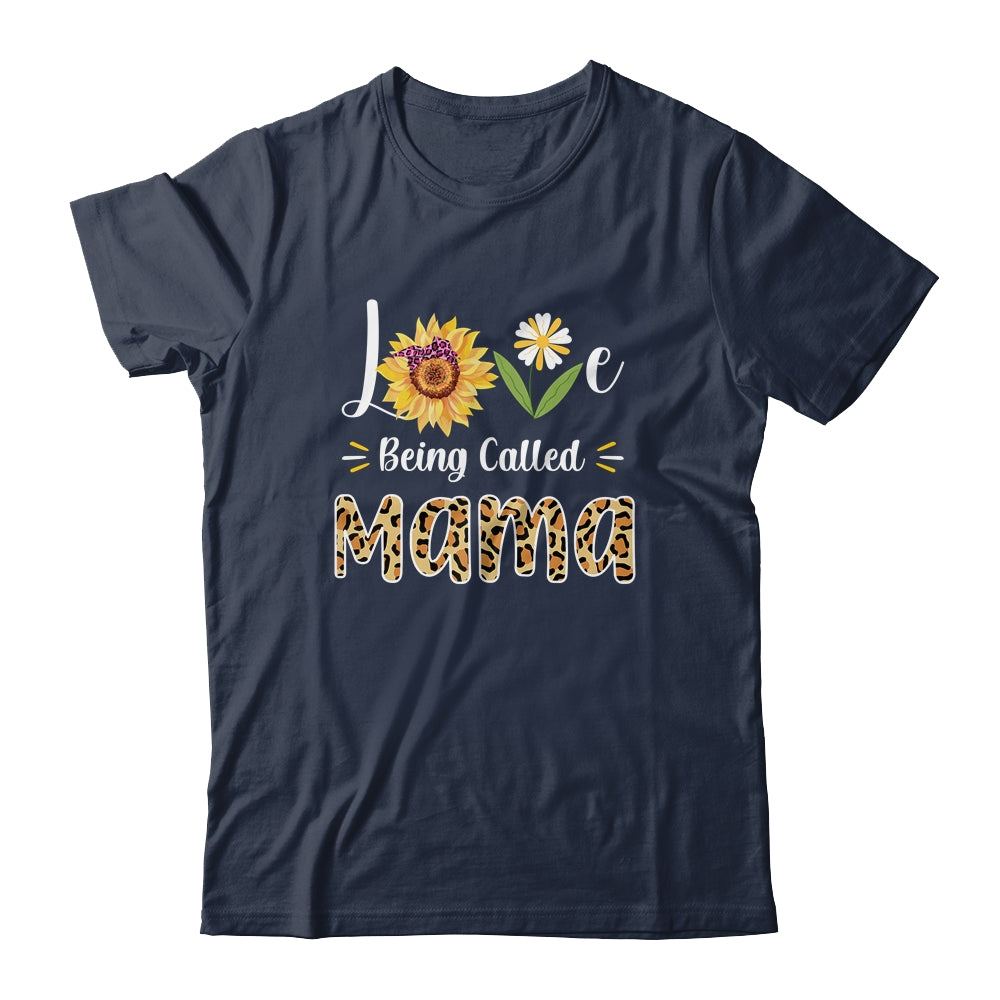 Love Being Called Mama Sunflower Mothers Day Shirt & Tank Top | siriusteestore