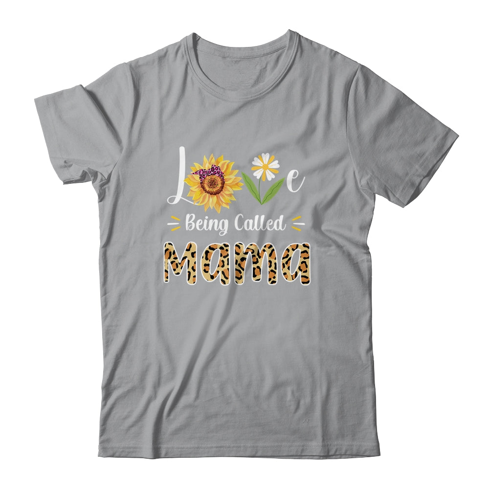 Love Being Called Mama Sunflower Mothers Day Shirt & Tank Top | siriusteestore