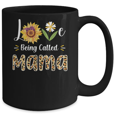 Love Being Called Mama Sunflower Mothers Day Mug | siriusteestore