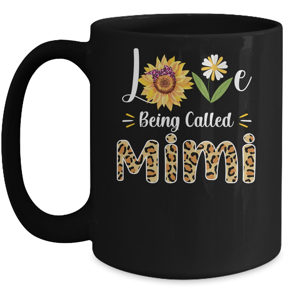 Love Being Called Mimi Sunflower Mothers Day Mug | siriusteestore