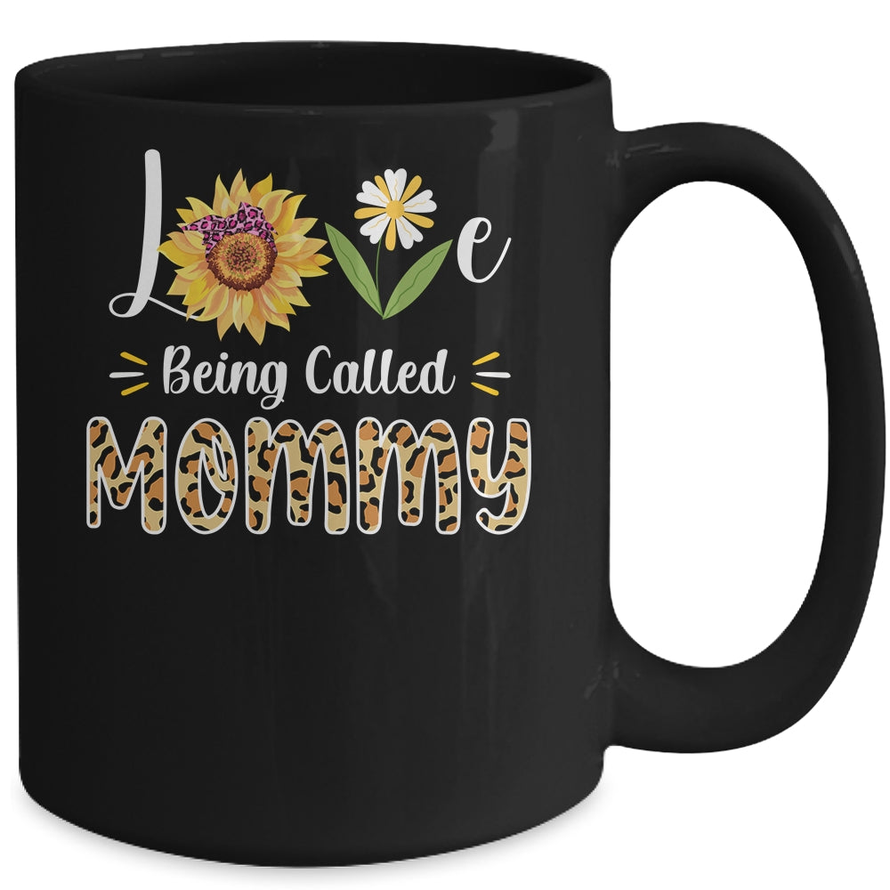 Love Being Called Mommy Sunflower Mothers Day Mug | siriusteestore