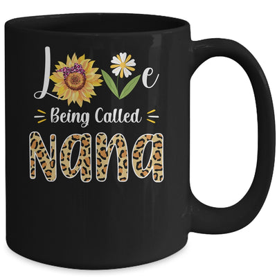 Love Being Called Nana Sunflower Mothers Day Mug | siriusteestore