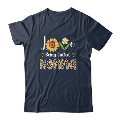 Love Being Called Nonna Sunflower Mothers Day Shirt & Tank Top | siriusteestore