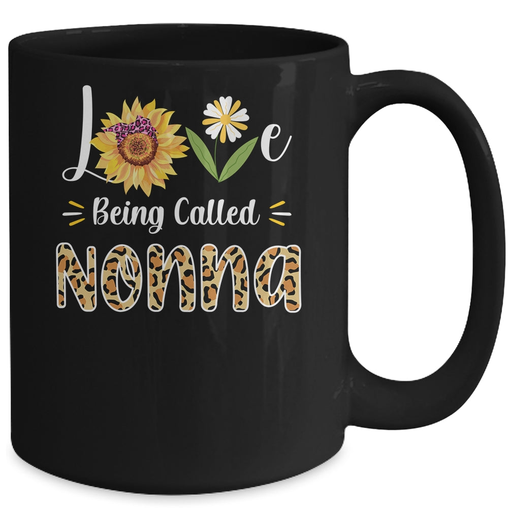 Love Being Called Nonna Sunflower Mothers Day Mug | siriusteestore