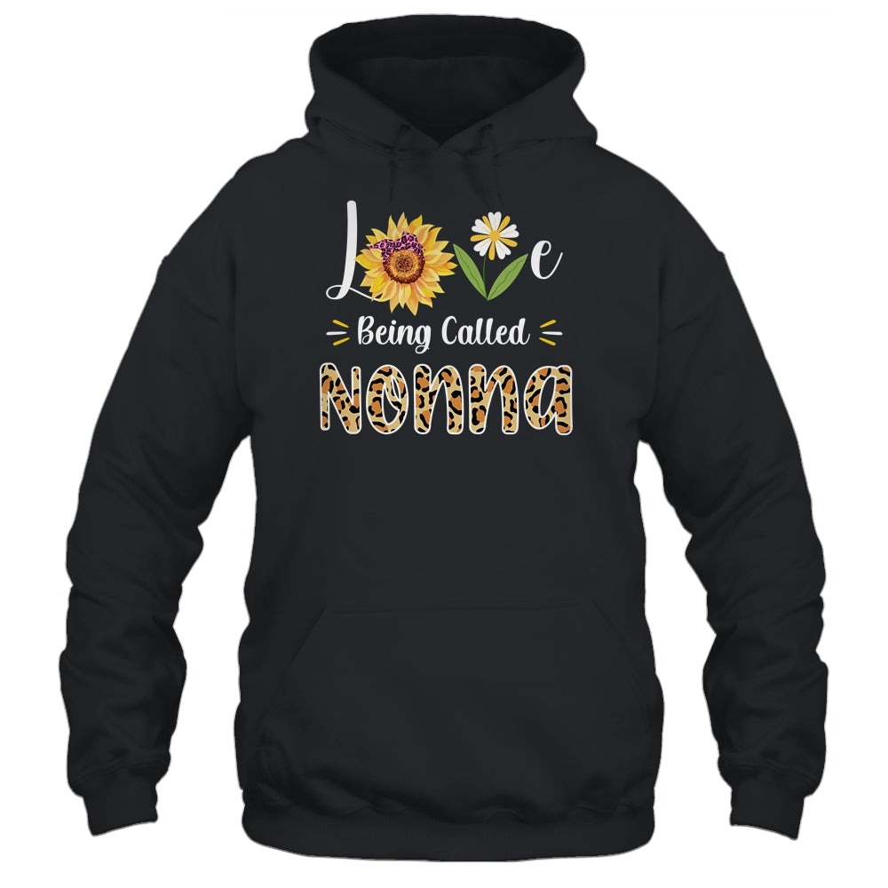 Love Being Called Nonna Sunflower Mothers Day Shirt & Tank Top | siriusteestore