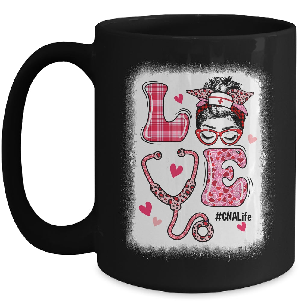 Love Cna Life Nurse Funny Valentines Day Women Mug | siriusteestore