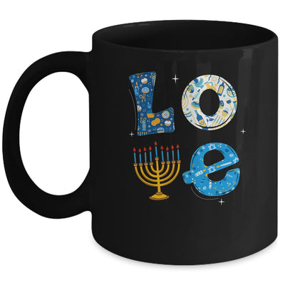 Love Cute Hanukkah Decoration Menorah Pajama Matching Family Mug | siriusteestore