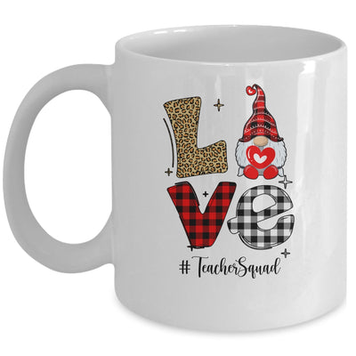 Love Gnome Teacher Squad Happy Valentine Gnome Teacher 2022 Mug | siriusteestore