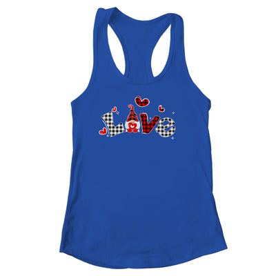 Love Gnome Valentines Day Love Valentine Gnomes Hearts Shirt & Tank Top | siriusteestore