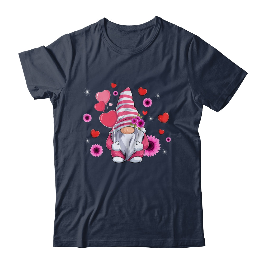 Love Gnome Valentines Day Love Valentines Gnomes Hearts Shirt & Tank Top | siriusteestore