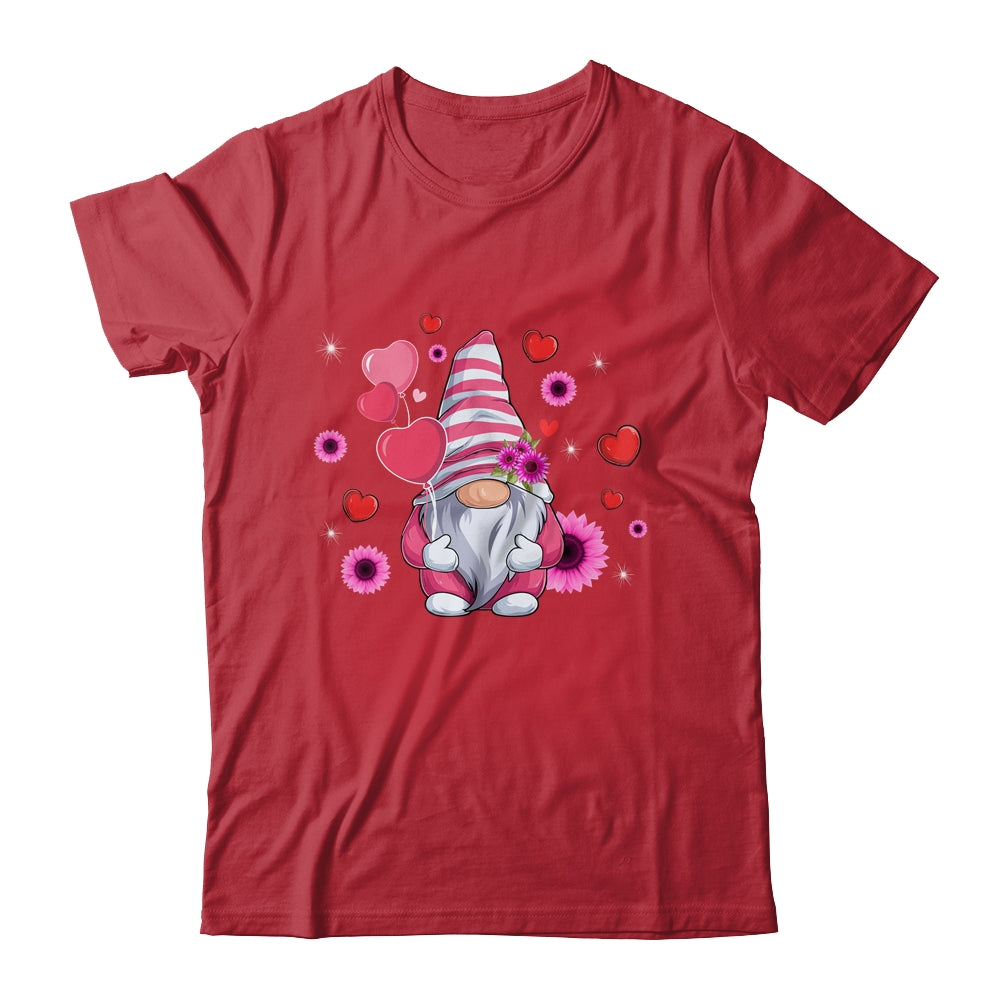 Love Gnome Valentines Day Love Valentines Gnomes Hearts Shirt & Tank Top | siriusteestore