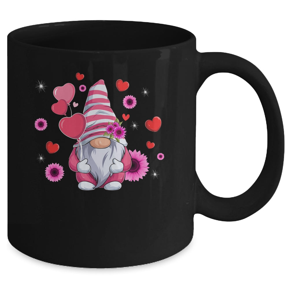 Love Gnome Valentines Day Love Valentines Gnomes Hearts Mug | siriusteestore