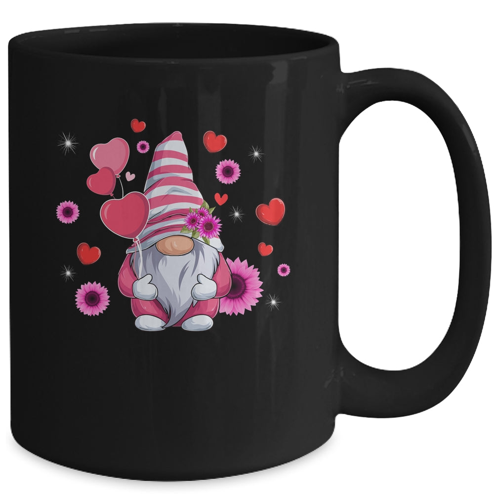 Love Gnome Valentines Day Love Valentines Gnomes Hearts Mug | siriusteestore