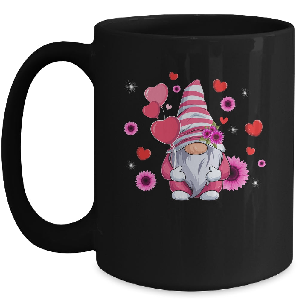 Love Gnome Valentines Day Love Valentines Gnomes Hearts Mug | siriusteestore