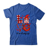 Love Heart Lunch Lady Worker Gnome Valentines Day Shirt & Tank Top | siriusteestore