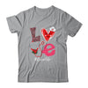 Love Heart Stethoscope Nurse Life Valentine ER ICU NICU RN Shirt & Tank Top | siriusteestore