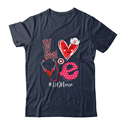 Love Heart Stethoscope Nurse Life Valentine L&D Nurse Shirt & Tank Top | siriusteestore