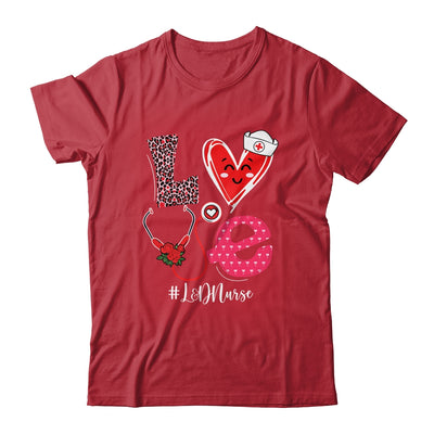 Love Heart Stethoscope Nurse Life Valentine L&D Nurse Shirt & Tank Top | siriusteestore