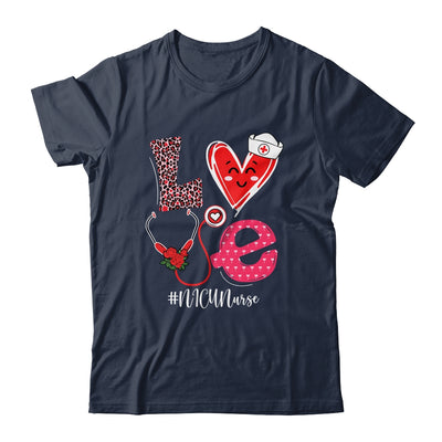 Love Heart Stethoscope Nurse Life Valentine NICU Nurse Shirt & Tank Top | siriusteestore