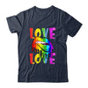 Love LGBTQ LGBT Rainbow Flag Lips Gay Lesbian Pride Month Shirt & Tank Top | siriusteestore