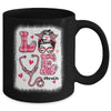 Love Life Nurse Funny Valentines Day Women Mug | siriusteestore