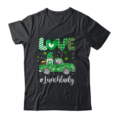 Love Lunch Lady Gnome Shamrock Saint Patrick's Day Shirt & Hoodie | siriusteestore